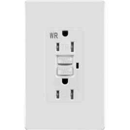 GFCI WR TR outlet 15A White